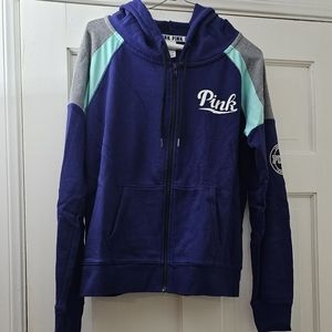 Pink Zip Up Hoodie
